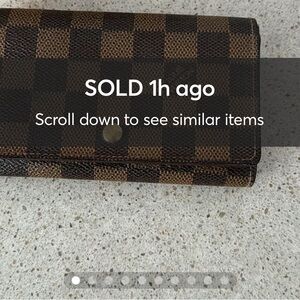 SOLD - LV Tresor Wallet✨